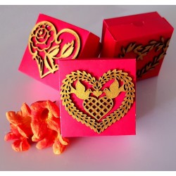 Dove with heart wedding...