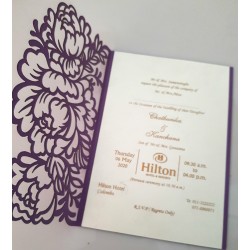 single  door  Rose card
