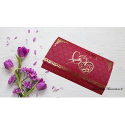 Elegant heart design with...