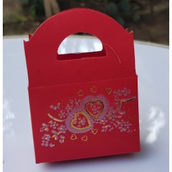 Hand bag type box