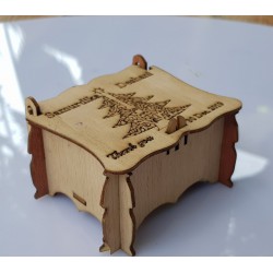 Wooden Cake box with Top...