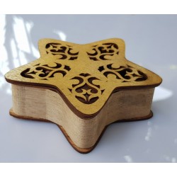 Very Unique Star Cake box