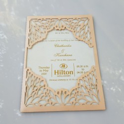 Side boarder lasercut card