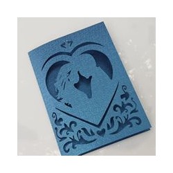 Unique Laser cut couple...